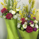 福建玻璃鋼藝術花盆定制