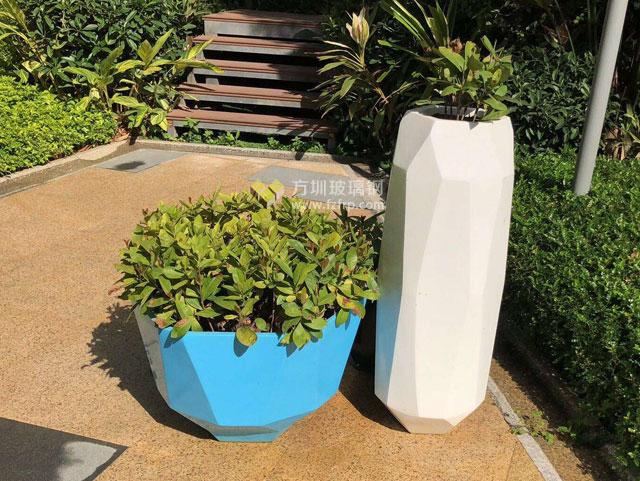 東南亞玻璃鋼花盆