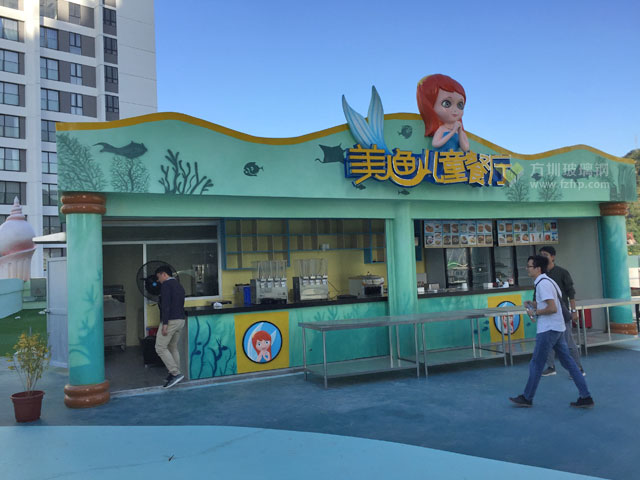 玻璃鋼店鋪招牌裝飾