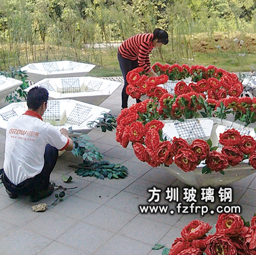 玻璃鋼室內花盆HP-007-2