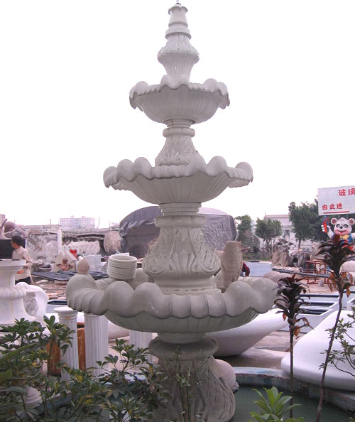 湖北玻璃鋼廣場噴泉花盆